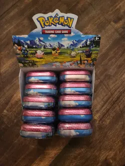 Pokemon TCG: Mega Evolution: Ascended Heroes Mini Tin Display (10 Tins) - Image 1