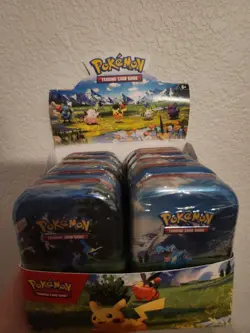 Pokemon TCG: Mega Evolution: Ascended Heroes Mini Tin Display (10 Tins) - Image 3