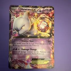 Pokemon Mewtwo EX XY107 XY Promo Holo Basic Psychic HP 170 - Image 1