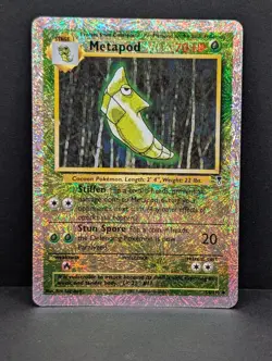 Metapod 54/110 Legendary Collection Reverse Holo Rare Pokemon TCG Nintendo MP+ - Image 1