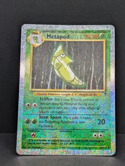 Metapod 54/110 Legendary Collection Reverse Holo Rare Pokemon TCG Nintendo MP+ - Image 3