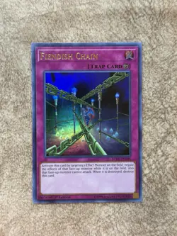 Yu-Gi-Oh! Fiendish Chain - 1st Edition - LCKC-EN095 - Image 1