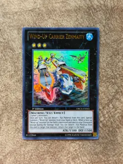 Wind-Up Carrier Zenmaity ORCS-EN044 Yu-Gi-Oh 1st Edition NM - Image 1