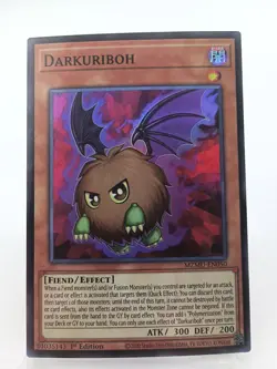 Darkuriboh - MZMU-EN050 - YUGIOH - Super Rare - 1st EdITION - NM/M - Image 1
