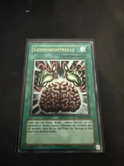 Yugioh GERMAN Brain Control TLM-DE038 EN038 Ultimate Rare LP - Image 1