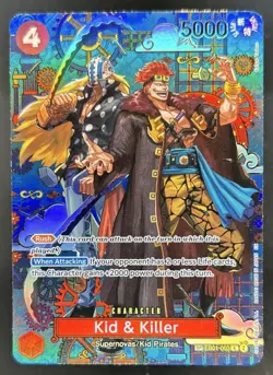 2026 One Piece Azure Sea's Seven Kid & Killer Special Card Alt Art #EB01-003 - Image 1