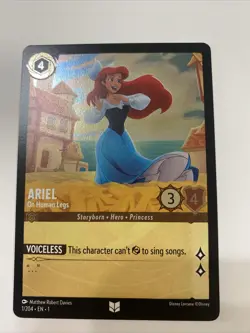Ariel 1/204 Disney Lorcana The First Chapter Uncommon Cold Foil Card NM - Image 1