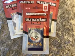 4 New sealed King's Ransom Collectibles Pokemon Ultra Rare Holo Pack 12 Cards - Image 2