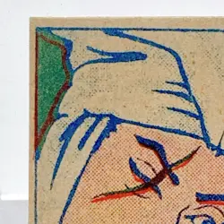 "Menko" Sazen Samurai Vintage 1948 Very Rare Japan Limited Japanese Playing Card - Image 2