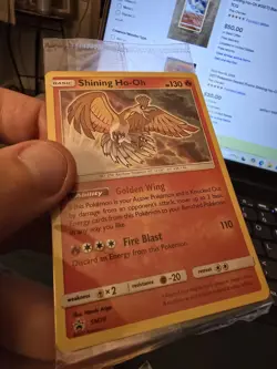 Shining Ho-Oh #SM70 Black Star PROMO Holo Foil SEALED Sun Moon Pokemon Card TCG - Image 2