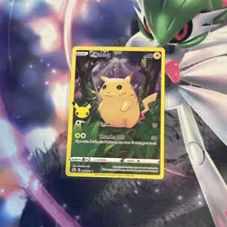 Pokemon TCG Celebrations Pikachu Holo Card 005/025 25th Anniversary - Image 1
