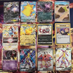 Lot Of 78 Pokemon Cards - Gx V Full Art Shiny Celebrations Illustration Rare Ex - Image 5