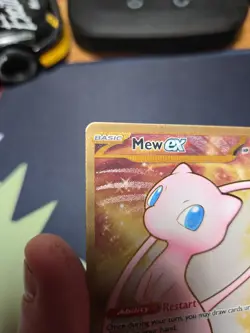 Pokemon Mew EX TCG 205/165 Scarlet & Violet Metal Card - Image 2