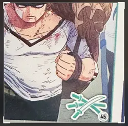 Roronoa Zoro, 3 SWORD LOGO 45, EB02-019, R, english, one piece card - Image 2