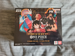 One Piece Card Game OP09 Emperors in the New World Booster Box English SEALED! - Image 1