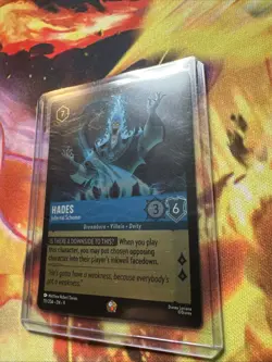 Hades Infernal Schemer Foil 151/204 Mint Condition Disney Lorcana Card - Image 3