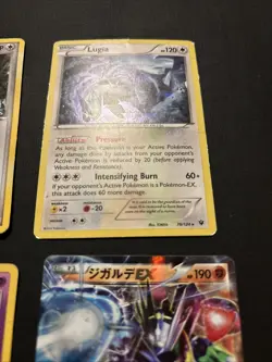 Pokemon TCG: Dmg 4 Card Lot Ft Fates Collide Lugia (cracked Ice) - Image 4