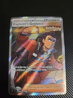 Explorer's Guidance - 200/162 - Pokemon Temporal Forces Full Art Trainer Card NM - Image 1
