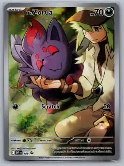 N's Zorua Promo SV: Scarlet & Violet Promo Cards 189 NM - Image 1