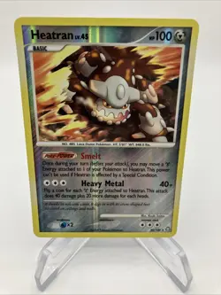 Heatran 30/146 Reverse Holo Rare Legends Awakened Pokemon Card - Image 1