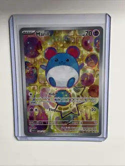 Marill 232/217 Illustration Rare Pokemon Card Ascended Heroes - Image 1