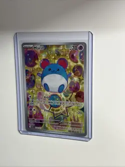 Marill 232/217 Illustration Rare Pokemon Card Ascended Heroes - Image 3