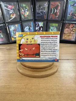 Pokemon Card – Peacemaker Pikachu #46 – Topps Pikachu’s Vacation Blue Logo - Image 2