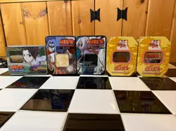 Naruto Card Game Lot Panini with EMPTY Tins Shonen Jump Bandai Viz Media - Image 2