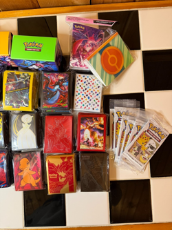 Pokemon TCG Card Game Accessory Lot Sleeves Playmats Deck Boxes Mini Folio - Image 5