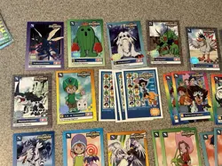 1999 Digimon Card Lot w/ 6 Foil Cards Also Includes Dragonballz - Image 4