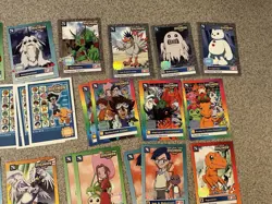 1999 Digimon Card Lot w/ 6 Foil Cards Also Includes Dragonballz - Image 5