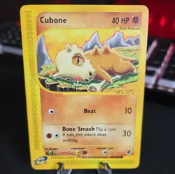 Cubone 103/165 Expedition Common Pokemon Card LP+ - Image 1