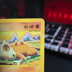 Cubone 103/165 Expedition Common Pokemon Card LP+ - Image 3