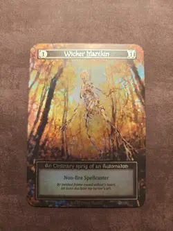Wicker Manikin (Foil) - Sorcery: Contested Realm Alpha - Image 1