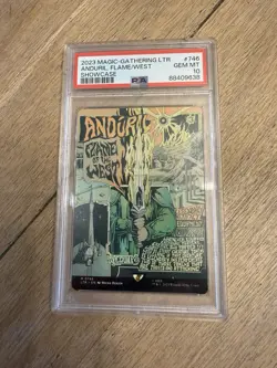2023 MTG Lord of the Rings ANDURIL, FLAME/WEST PSA 10 - Image 1