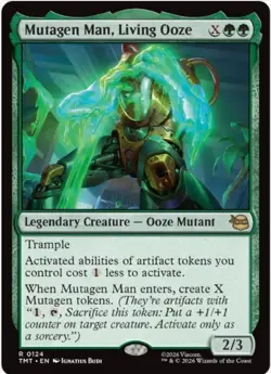 Mutagen Man, Living Ooze (Regular, #124, NM) Teenage Mutant Ninja Turtles (TMT) - Image 1