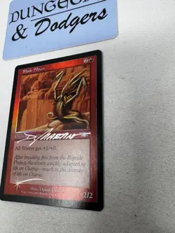 Blade Sliver - Legions FOIL - Magic the Gathering MTG - Signed - Image 3