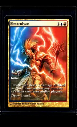 2006 MTG Magic The Gathering Champs Full Art Promo #1 Electrolyze - Image 1