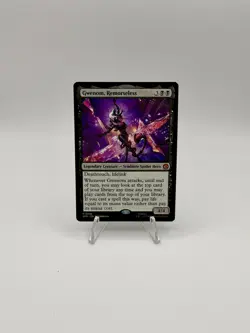 1x Gwenom, Remorseless NM-Mint, English Marvel's Spider-Man MTG Magic - Image 1