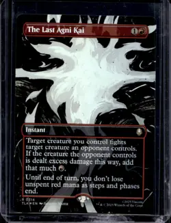 2025 Magic The Gathering MTG Avatar Last Airbender The Last Agni Kai #0314 - Image 1