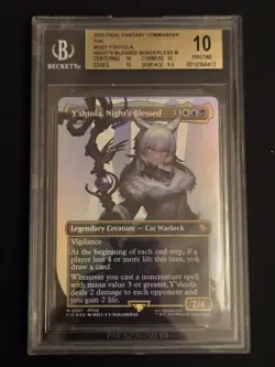 BGS 10 Y'shtola, Night's Blessed (Borderless) Commander: Final Fantasy Foil - Image 2