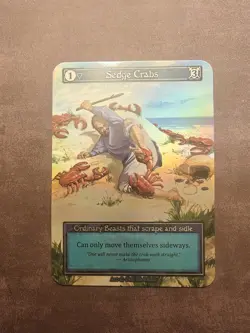 Sedge Crab (Foil) - Sorcery: Contested Realm Alpha - Image 1