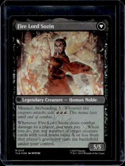 2025 Magic The Gathering MTG Avatar Last Airbender The Rise Of Sozin #0117 - Image 2
