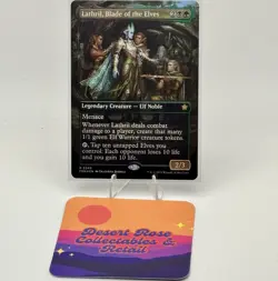 MTG Lathril, Blade of the Elves 349 Borderless Foil Foundations FDN - Image 1
