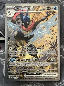 Greninja ex 132 Scarlet & Violet Black Star Promo Pokemon TCG 🔥 - Image 1