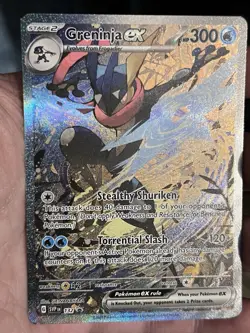Greninja ex 132 Scarlet & Violet Black Star Promo Pokemon TCG 🔥 - Image 3