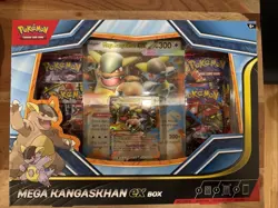 Pokemon TCG Mega Kangaskhan ex Box-4 Boosters-Factory Sealed - Image 1