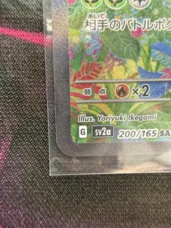 Pokemon Venusaur ex 200/165 Sv2a 151 Special Art Rare Holo Japanese Ikegami - Image 5