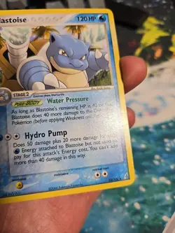 Blastoise 14/100 EX Crystal Guardians (MP) Pokemon TCG - Image 4