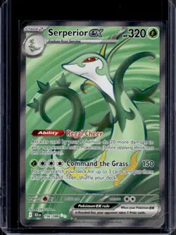 2025 Pokemon Black Bolt Serperior ex Ultra Rare #156/086 - Image 1
